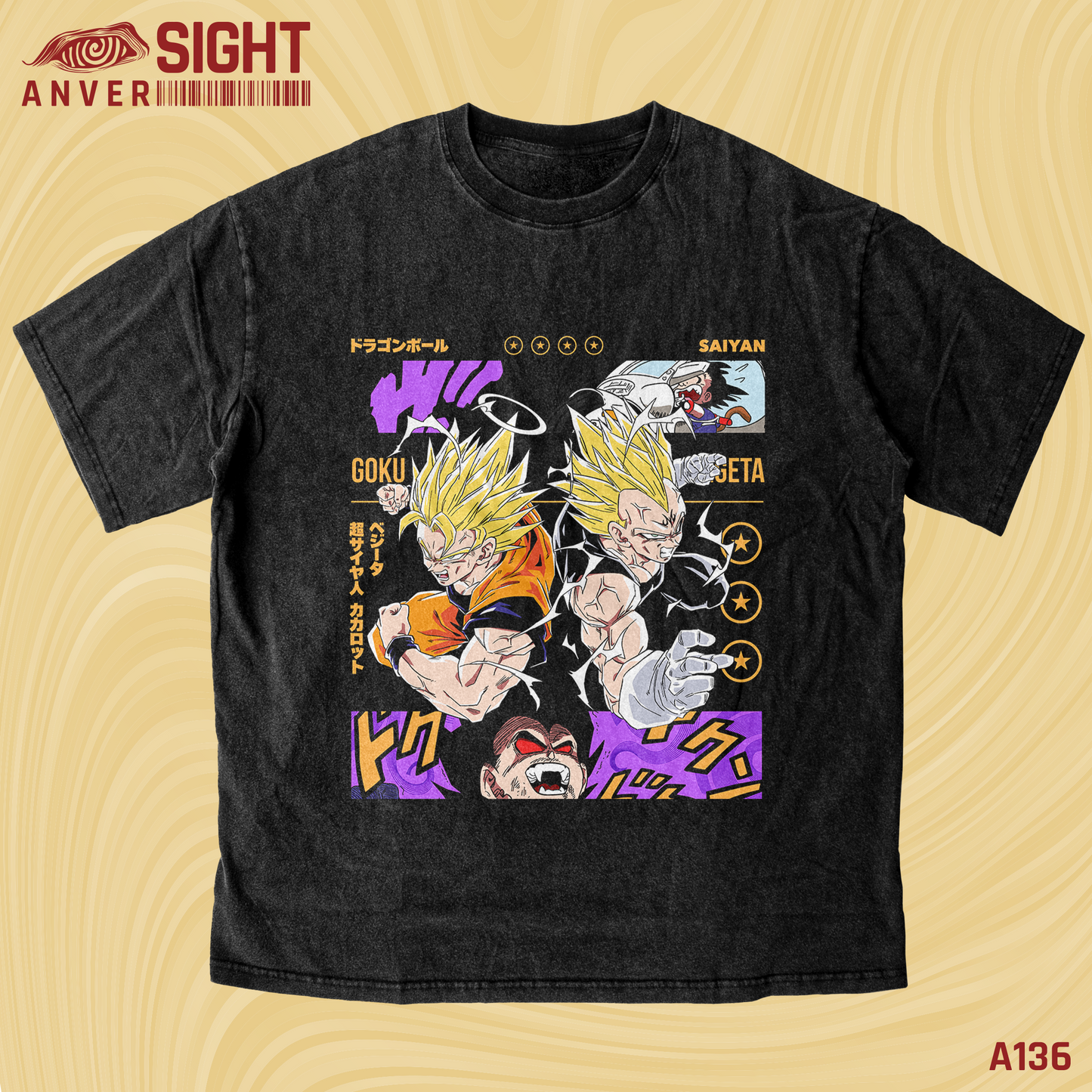 Goku and Vegeta — Saiyan Warriors