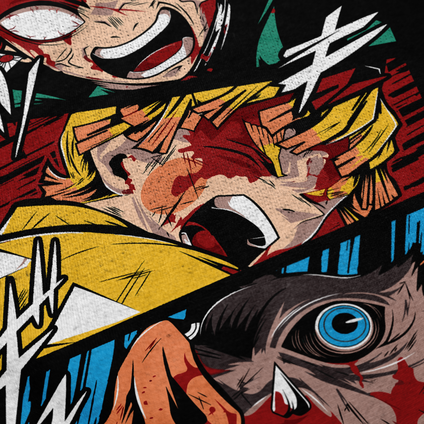 Tanjiro, Zenitsu & Inosuke — United Fury